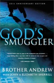 Front cover of God's smuggler by Andrew Brother.
