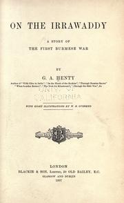 Front cover of On the Irrawaddy by G. A. Henty