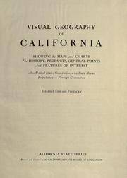Front cover of Visual geography of California by Floercky, Herbert Edward