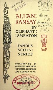Cover of Allan Ramsay by William Henry Oliphant Smeaton