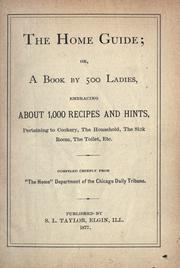 Cover of The home guide by Unknown