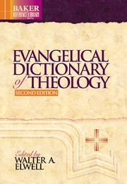 Front cover of Evangelical dictionary of theology by Walter A. Elwell