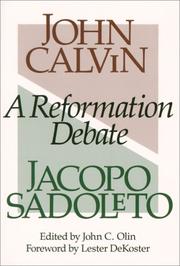 Cover of A Reformation debate by Jean Calvin