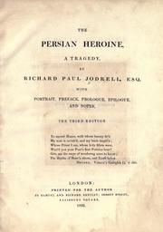 Front cover of The Persian heroine by Richard Paul Jodrell