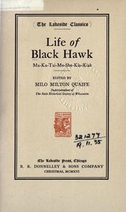 Front cover of Life of Black Hawk, Ma-ka-tai-me-she-kia-kiak by Black Hawk