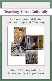Cover of Teaching cross-culturally by Judith E. Lingenfelter