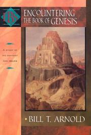 Front cover of Encountering the book of Genesis by Bill T. Arnold