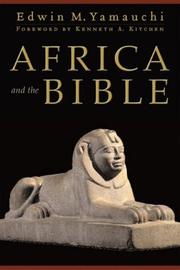 Front cover of Africa and the Bible by Edwin M. Yamauchi