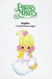 Cover of Sophie by Joanne E. De Jonge