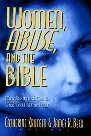 Cover of Women, abuse, and the Bible by Catherine Clark Kroeger
