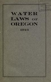 Cover of Laws, etc by Oregon.