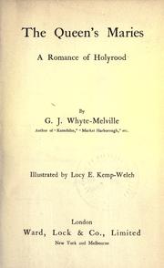 Front cover of The Queen's Maries by G. J. Whyte-Melville