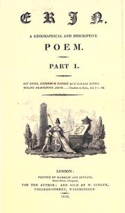 Cover of Erin by Edward Smedley