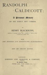 Cover of Randolph Caldecott by Henry Blackburn