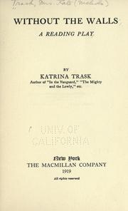Cover of Without the walls by Katrina Trask