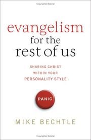 Front cover of Evangelism for the rest of us by Mike Bechtle