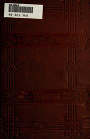 Front cover of By-ways of Europe by Bayard Taylor