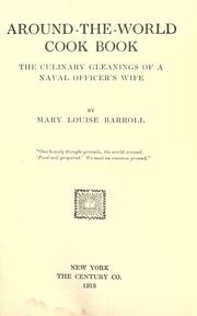 Front cover of Around-the-world cook book by Mary Louise Barroll