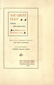 Front cover of The great fight by Drummond, William Henry