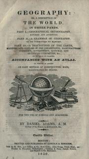 Cover of Geography by Daniel Adams