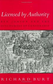 Cover of Licensed by authority by Richard Burt