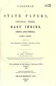 Cover of Publications.  I.F. Calendars, etc.  Calendars of State Papers. d. 1 by Public Record Office