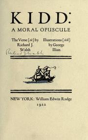 Cover of Kidd by Walsh, Richard J.