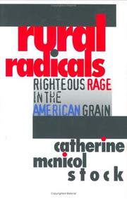 Front cover of Rural radicals by Catherine McNicol Stock