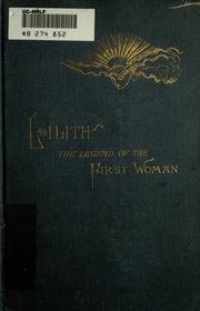 Cover of Lilith by Ada Langworthy Collier