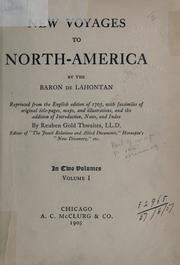 Front cover of Nouveaux voyages by Louis Armand de Lom d'Arce baron de Lahontan