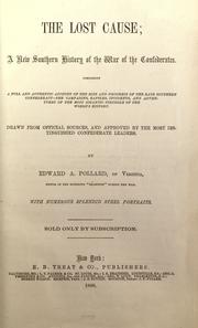 Cover of The lost cause by Edward Alfred Pollard