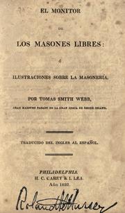 Front cover of The Freemason's monitor, or, Illustrations of Masonry by Thomas Smith Webb