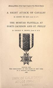 Cover of A night attack of cavalry by Sidney DeKay