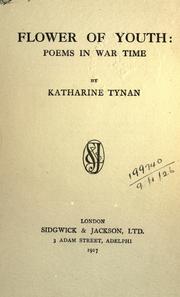 Front cover of Flower of youth by Katharine Tynan