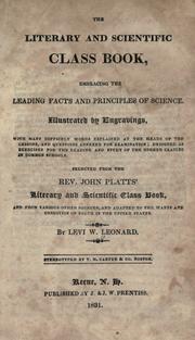 Front cover of The literary and scientific class book by L. W. Leonard