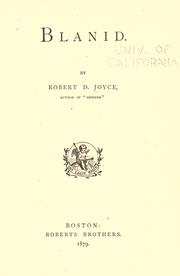Cover of Blanid by Robert Dwyer Joyce