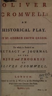 Cover of Oliver Cromwell by George Smith Green
