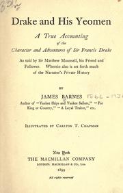 Front cover of Drake and his yeomen by James Barnes