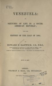 Front cover of Venezuela by Edward Backhouse Eastwick