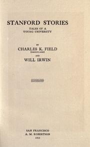 Cover of Stanford stories by Charles K. Field
