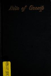 Cover of Bits of gossip by Rebecca Harding Davis