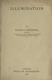 Cover of The damnation of Theron Ware, or, Illumination by Harold Frederic