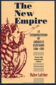 Cover of The new empire by Walter LaFeber