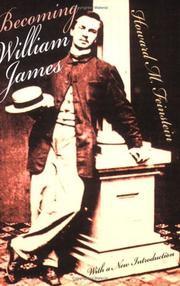 Cover of Becoming William James by Howard M. Feinstein