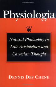 Cover of Physiologia by Dennis Des Chene
