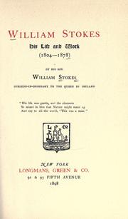 Cover of William Stokes by Stokes, William