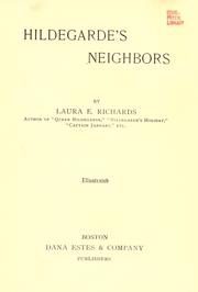 Front cover of Hildegarde's neighbors by Laura Elizabeth Howe Richards