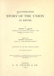 Front cover of Illustrated story of the Union in rhyme by Adams, Robert C.