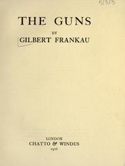 Cover of The guns by Gilbert Frankau