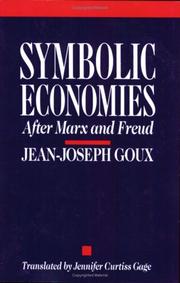 Cover of Symbolic economies by Jean-Joseph Goux